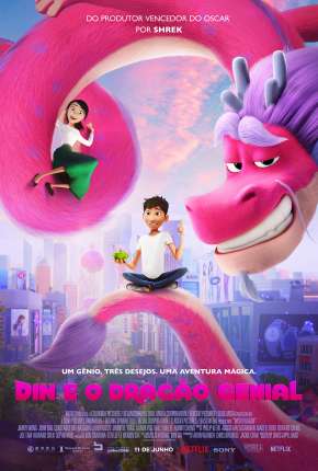 Capa para download torrent de Filme Din e o Dragão Genial