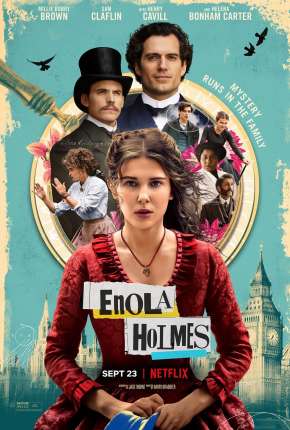 Capa para download torrent de Filme Enola Holmes