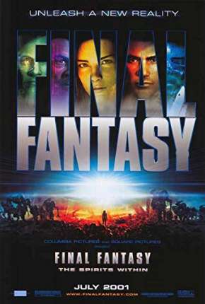 Capa para download torrent de Filme Final Fantasy