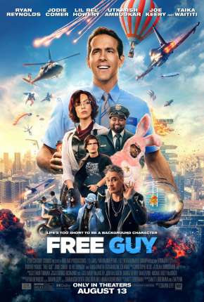 Capa para download torrent de Filme Free Guy - Assumindo o Controle - Legendado