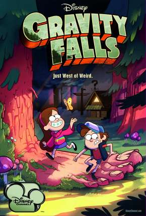 Capa para download torrent de Desenho Gravity Falls 1ª e 2ª Temporada
