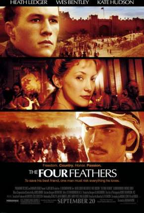 Capa para download torrent de Filme Honra e Coragem - As Quatro Plumas