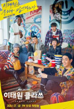Capa para download torrent de Série Itaewon Class - 1ª Temporada Completa Legendada