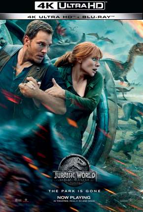 Capa para download torrent de Filme Jurassic World 2 - Reino Ameaçado - 4K