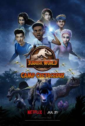 Capa para download torrent de Desenho Jurassic World - Acampamento Jurássico - 5ª Temporada Completa