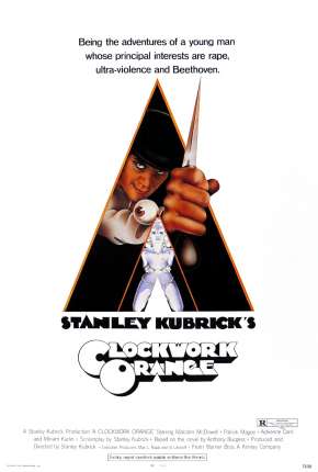 Capa para download torrent de Filme Laranja Mecânica - A Clockwork Orange