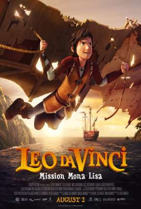 Capa para download torrent de Filme Leo Da Vinci - Mission Mona Lisa