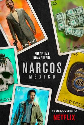 Capa para download torrent de Série Narcos - Mexico - 3ª Temporada Legendada