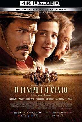 Capa para download torrent de Filme O Tempo e o Vento - Completa - 4K
