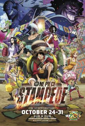 Capa para download torrent de Filme One Piece Stampede