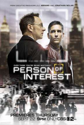 Capa para download torrent de Série Person of Interest - Pessoa de Interesse 1ª Temporada
