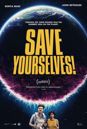 Capa para download torrent de Filme Save Yourselves! - Legendado