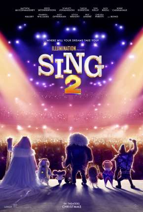 Capa para download torrent de Filme Sing 2 - Legendado