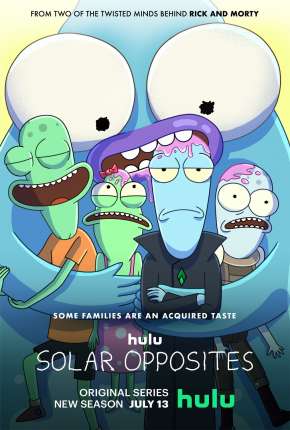 Capa para download torrent de Desenho Solar Opposites - 1ª Temporada Completa