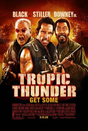 Capa para download torrent de Filme Trovão Tropical - Versão do Cinema