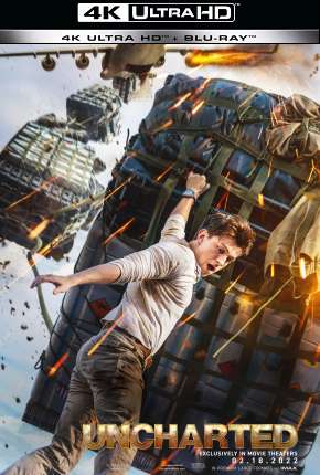 Capa para download torrent de Filme Uncharted - Fora do Mapa 4K