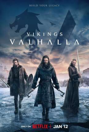 Capa para download torrent de Série Vikings - Valhalla - 1ª Temporada Completa
