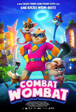 Capa para download torrent de Filme Vombate ao Combate