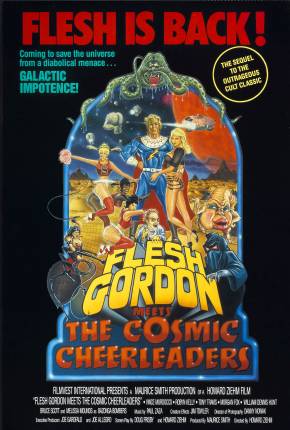 Capa para download torrent de Filme A Volta de Flesh Gordon - Legendado