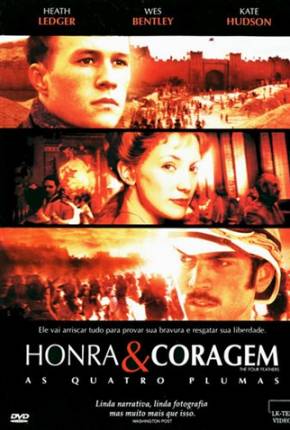 Capa para download torrent de Filme Honra e Coragem - As Quatro Plumas / The Four Feathers