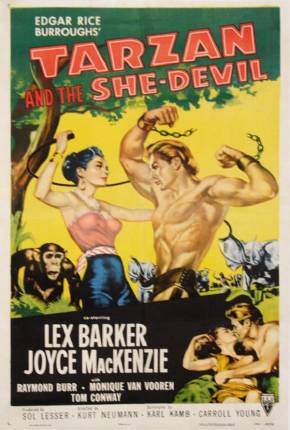 Capa para download torrent de Filme Tarzan e a Mulher Diabo - Legendado WEB-DL