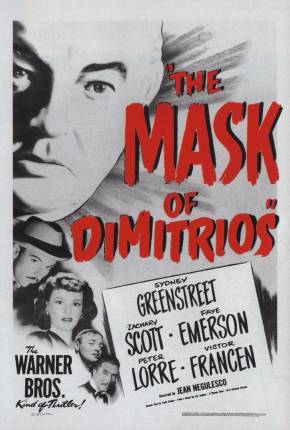 Capa para download torrent de Filme A Máscara de Dimitrios