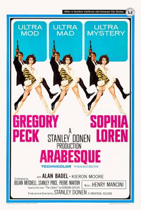 Capa para download torrent de Filme Arabesque
