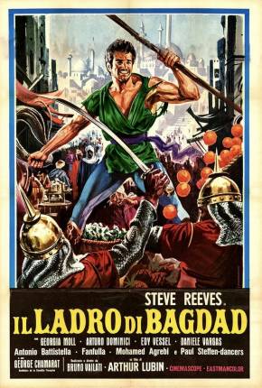 Capa para download torrent de Filme As Aventuras do Ladrão de Bagdá