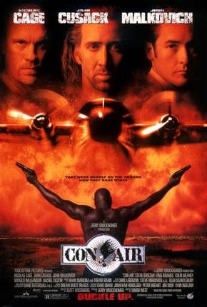 Capa para download torrent de Filme Con Air - Rota de Fuga