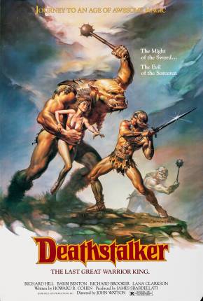 Capa para download torrent de Filme Deathstalker - O Guerreiro Invencível - Legendado