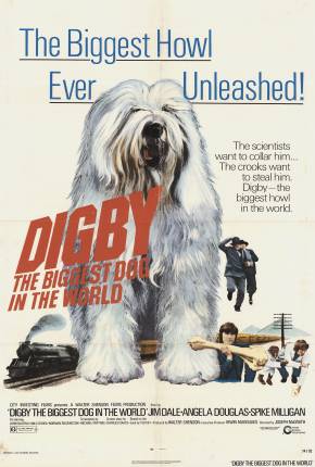 Capa para download torrent de Filme Digby, o Maior Cão do Mundo - Legendado