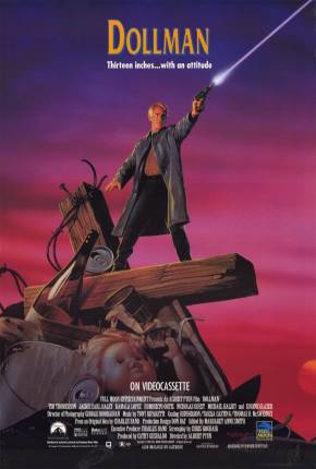 Capa para download torrent de Filme Dollman - 33 cm de Altura... e Atira!