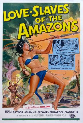 Capa para download torrent de Filme Escravos do Amor das Amazonas / Love Slaves of the Amazons - Legendado