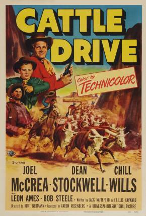 Capa para download torrent de Filme Estouro da Manada / Cattle Drive