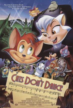Capa para download torrent de Filme Gatos Não Sabem Dançar / Cats Dont Dance