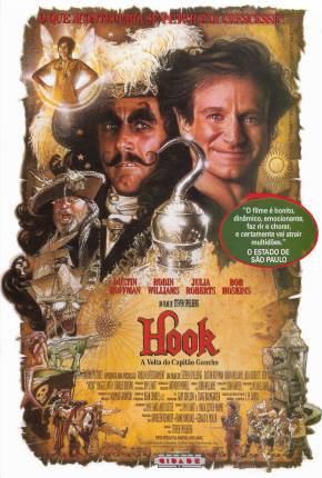 Capa para download torrent de Filme Hook, a Volta do Capitão Gancho - Remux
