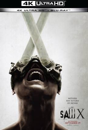 Capa para download torrent de Filme Jogos Mortais 10 / Saw X 4K