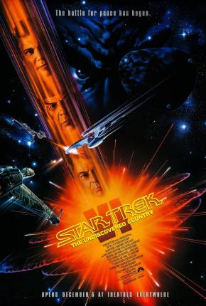 Capa para download torrent de Filme Jornada nas Estrelas VI - A Terra Desconhecida