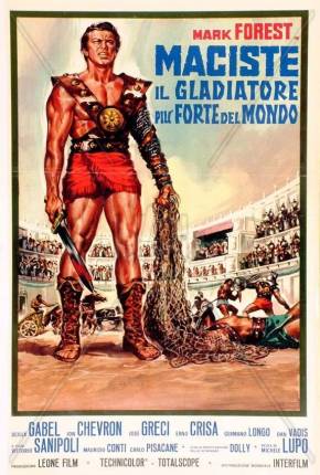 Capa para download torrent de Filme Maciste - O Colosso da Arena / Os Gladiadores do Império Romano