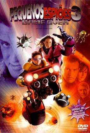 Capa para download torrent de Filme Pequenos Espiões 3 - Game Over / Spy Kids 3: Game Over