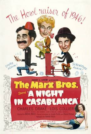Capa para download torrent de Filme Uma Noite em Casablanca / A Night in Casablanca