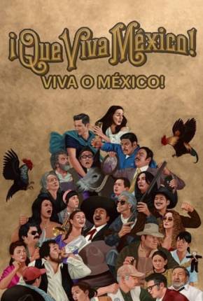 Capa para download torrent de Filme Viva o México!