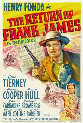 Capa para download torrent de Filme A Volta de Frank James / The Return of Frank James