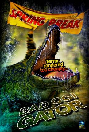 Capa para download torrent de Filme Bad CGI Gator - Legendado