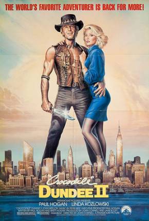 Capa para download torrent de Filme Crocodilo Dundee II