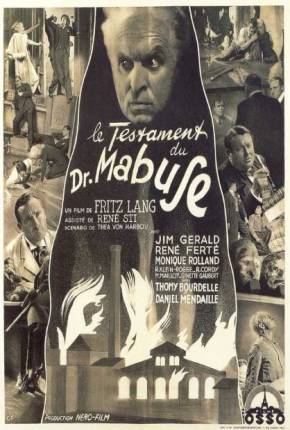 Capa para download torrent de Filme O Testamento do Dr. Mabuse - Legendado