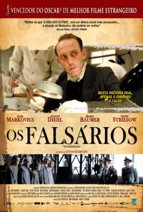 Capa para download torrent de Filme Os Falsários - Legendado